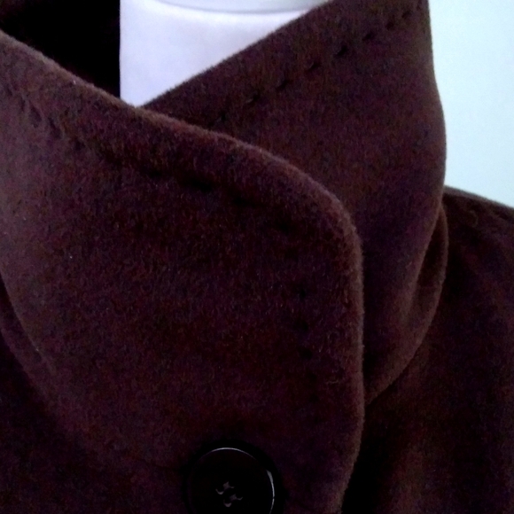 Ellen Tracy Wool Angora Blend Plus Size A-line Coat - Picture 7 of 10